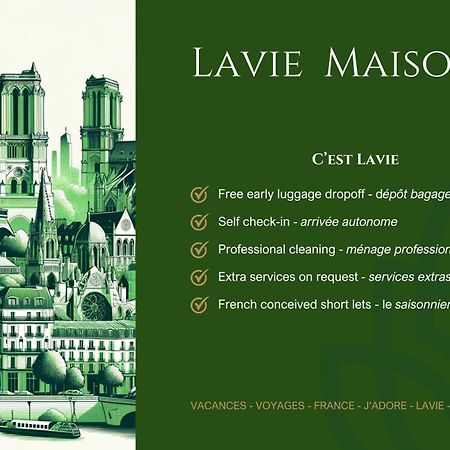 Lavie Maison A C & Sauna Paris Dış mekan fotoğraf
